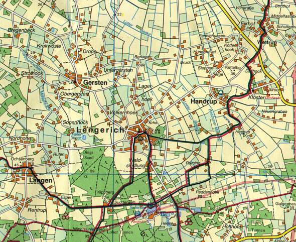 heimatarchiv.de - Emsland-Karte