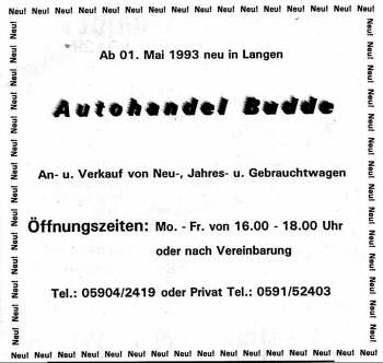 Quelle: Informationsblatt der Samtgemeinde Lengerich - Nr. 182, Lengerich Mai 1993