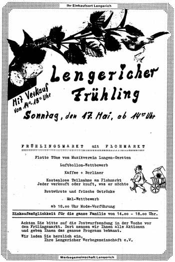 Quelle: Informationsblatt der Samtgemeinde Lengerich - Nr. 110, Lengerich Mai 1987 Quelle: Informationsblatt der Samtgemeinde Lengerich - Nr. 110, Lengerich Mai 1987