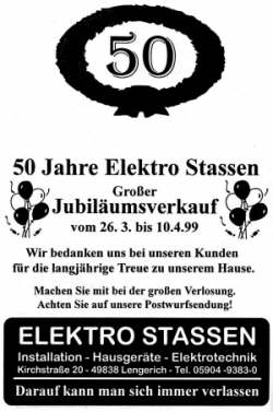 Quelle: Informationsblatt der Samtgemeinde Lengerich - Nr. 253, Lengerich März 1999 Quelle: Informationsblatt der Samtgemeinde Lengerich - Nr. 253, Lengerich März 1999