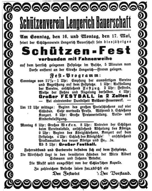 Quelle: Zeitung n.b., 1926