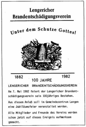 Quelle: Informationsblatt der Samtgemeinde Lengerich - Nr. 47, Lengerich Februar 1982