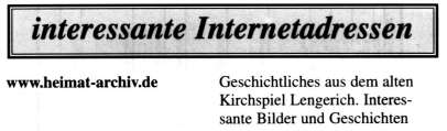Veranstaltungskalender Gemeinde Lengerich Jahr 2001 Veranstaltungskalender Gemeinde Lengerich Jahr 2001